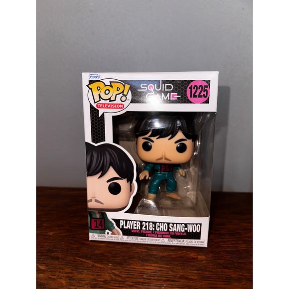 NIB Player 218: Cho Sang-Woo Squid Game Funko Pop - Picture 2 of 7